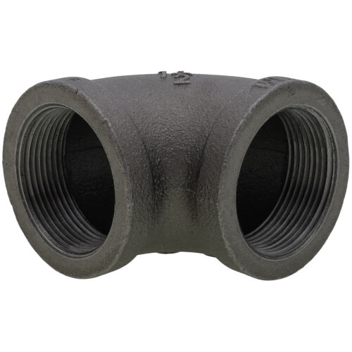 Main product image of 1-1/2" Black 90-Degree Elbow