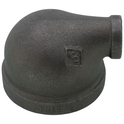 Main product image of 2" x 1/2" Black 90-Degree Reducing Elbow