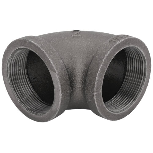Main product image of 2" Black 90-Degree Elbow
