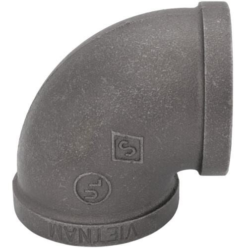 Main product image of 2" Black 90-Degree Elbow