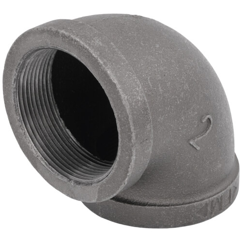Main product image of 2" Black 90-Degree Elbow