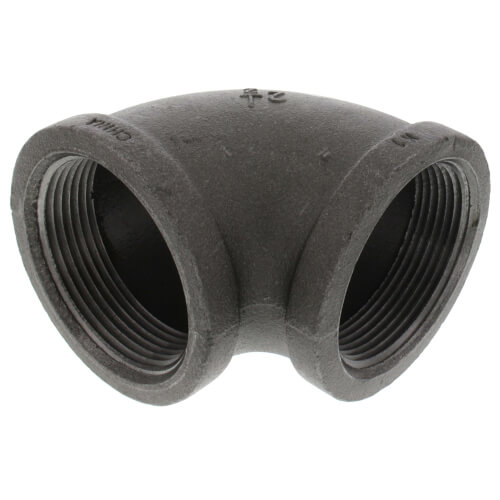 Main product image of 2-1/2" Black 90° Elbow