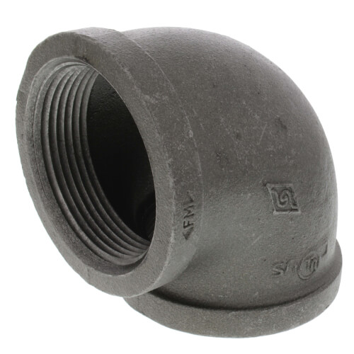 Main product image of 2-1/2" Black 90° Elbow
