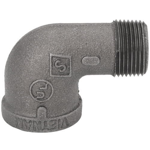 Main product image of 3/4" Black 90-Degree Street Elbow