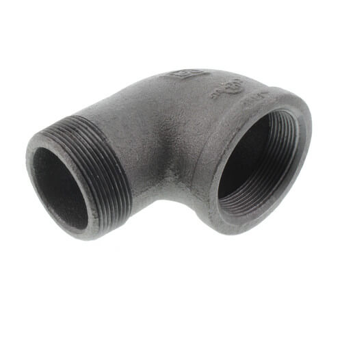 2" Black 90° Street Elbow