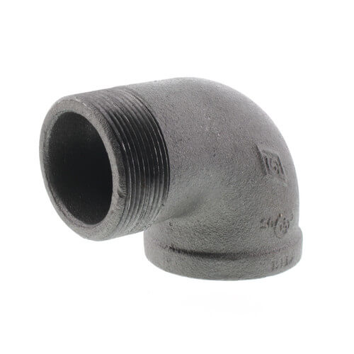 2" Black 90° Street Elbow