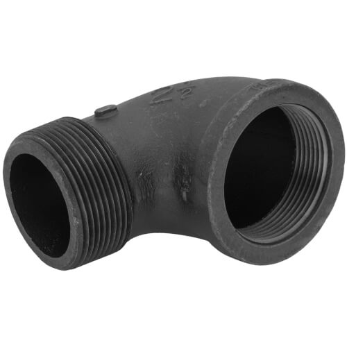 Big Horn 11312 3-Inch 90-Degree Elbow