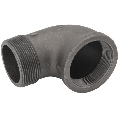 BLES300C - Bluefin BLES300C - 3" Black 90° Street Elbow