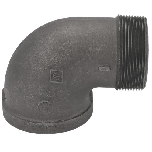 BLES300C - Bluefin BLES300C - 3" Black 90° Street Elbow