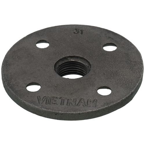 Main product image of 3/8" Black Floor Flange