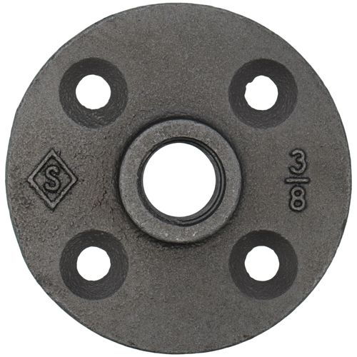 Main product image of 3/8" Black Floor Flange