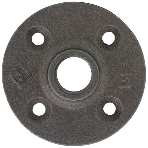 Main product image of 1/2" Black Floor Flange