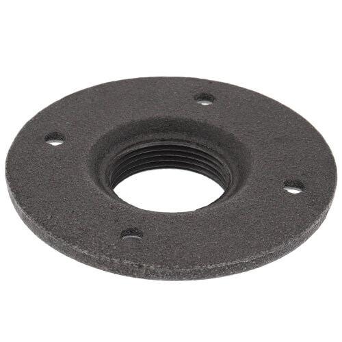 Main product image of 1-1/4" Black Floor Flange