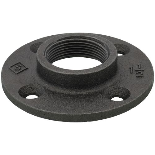 Main product image of 1-1/2" Black Floor Flange