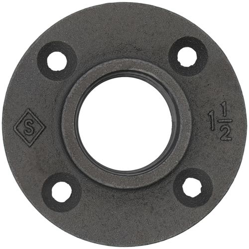 Main product image of 1-1/2" Black Floor Flange