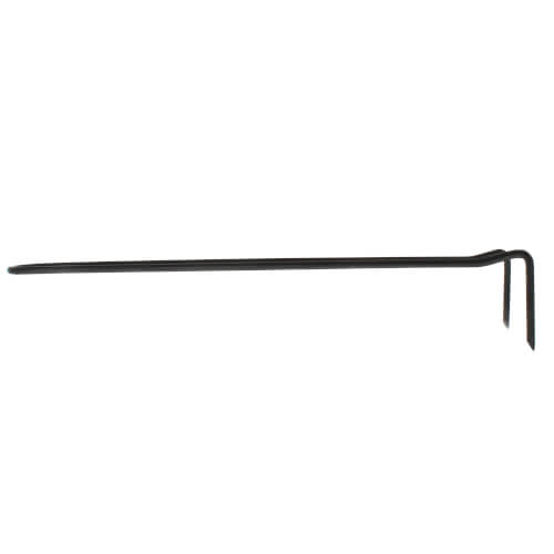 Main product image of 1/2" x 8" Black Carbon Steel Pipe Hook
