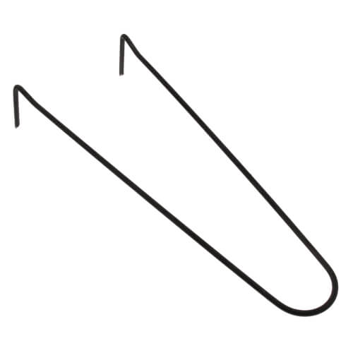 Main product image of 3/4" x 8" Black Carbon Steel Pipe Hook