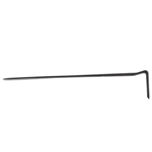 Main product image of 1-1/4" x 8" Black Carbon Steel Pipe Hook