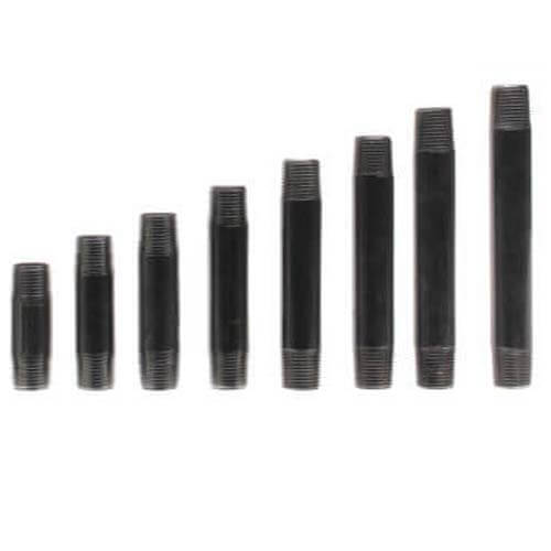 Main product image of 3" Sch 80 Heavy Duty Black Nipple Set (Close to 6" Length)