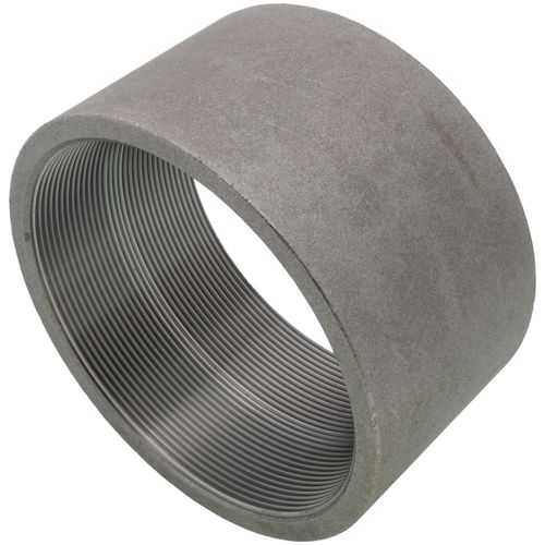 Main product image of 6" Black Steel Merchant Coupling Taper Tapped