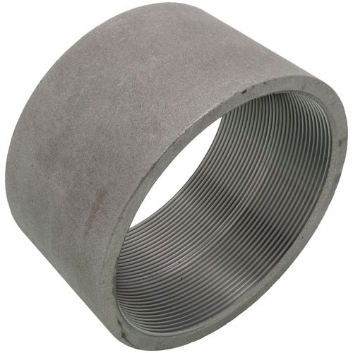 Main product image of 6" Black Steel Merchant Coupling Taper Tapped