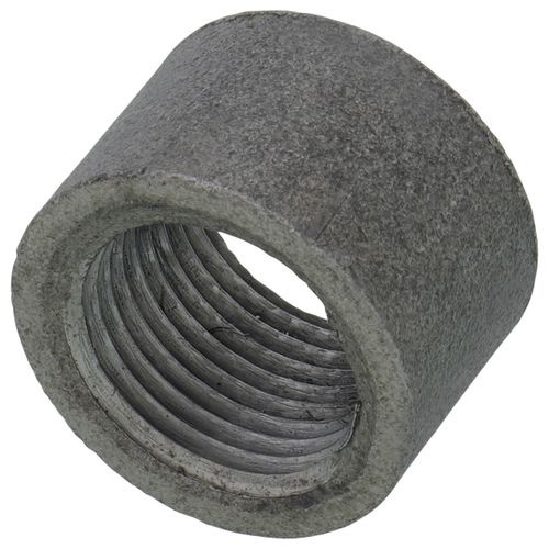 Main product image of 3/8" Black Merchant Half Coupling