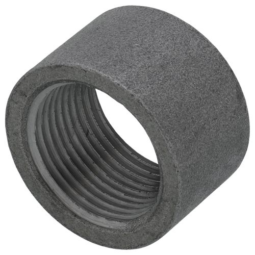 Main product image of 3/4" Black Merchant Half Coupling