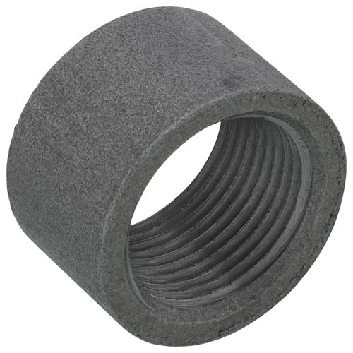 Main product image of 3/4" Black Merchant Half Coupling