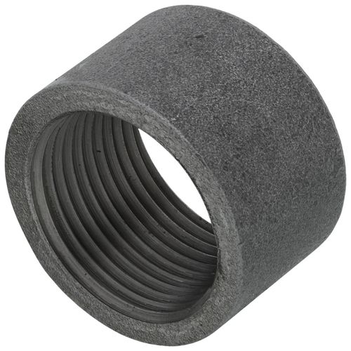 Main product image of 1" Black Merchant Half Coupling