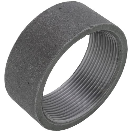 Main product image of 3" Black Merchant Half Coupling Taper Tapped