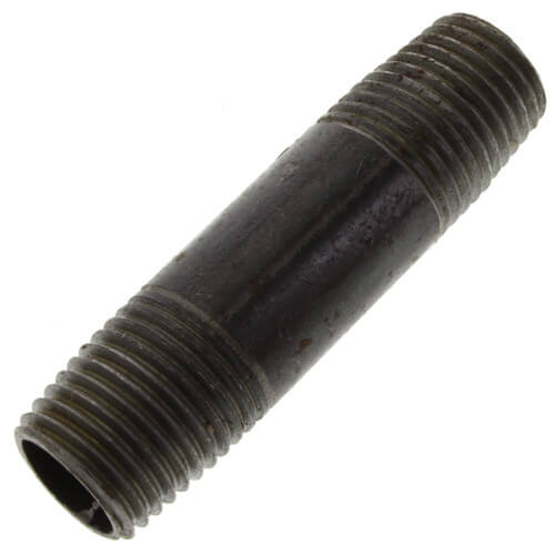 Main product image of 1/4" x 2" Black Nipple