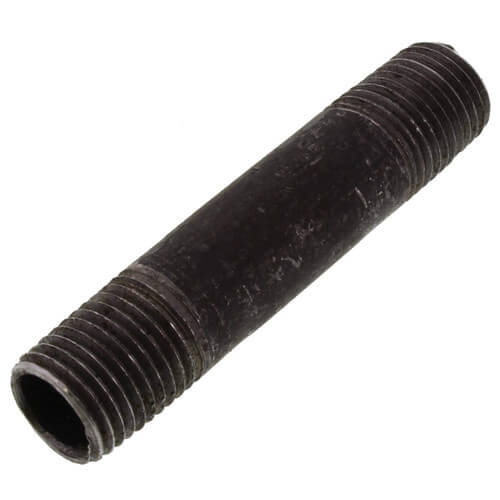 Main product image of 1/4" x 2-1/2" Black Nipple