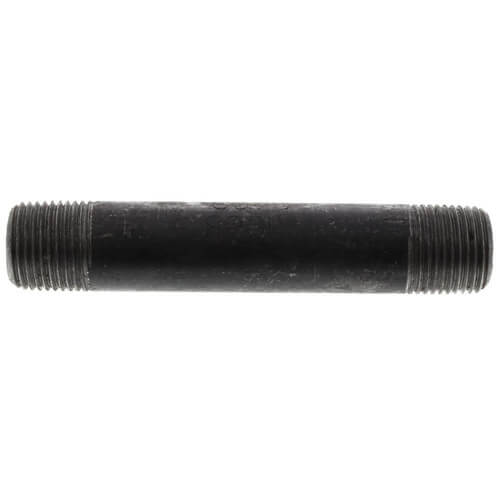 Main product image of 3/8" x 3-1/2" Black Nipple
