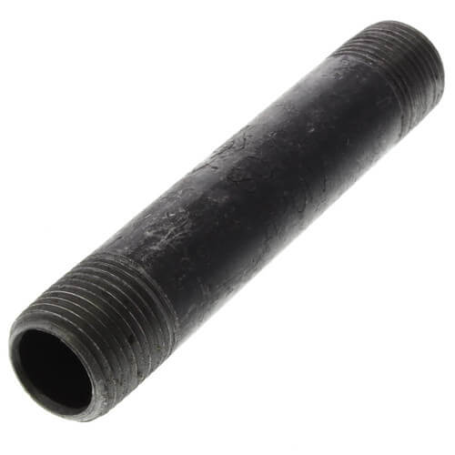 Main product image of 3/8" x 3-1/2" Black Nipple