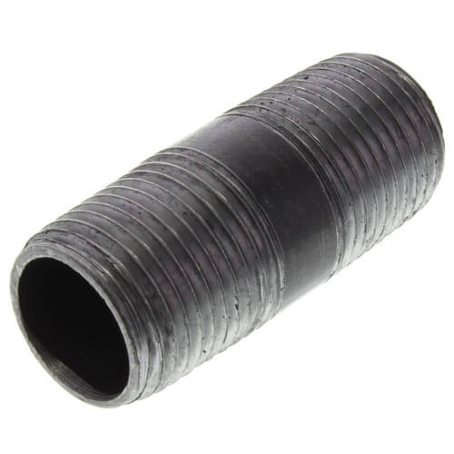 Main product image of 1/2" x 2" Black Nipple