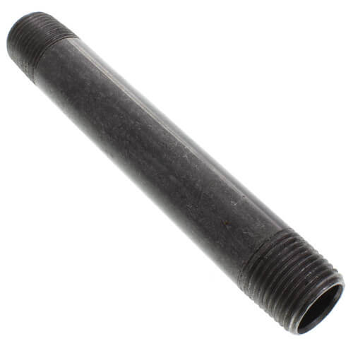 Main product image of 1/2" x 5-1/2" Black Nipple
