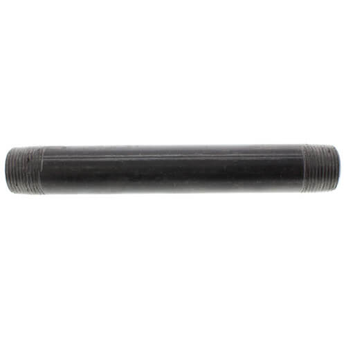 3/4" x 7" Black Nipple