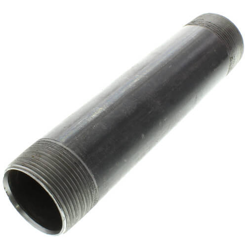 Main product image of 1-1/2" x 8" Black Nipple