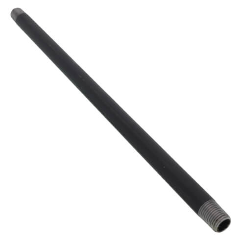 Main product image of 1/4" x 12" Black Nipple