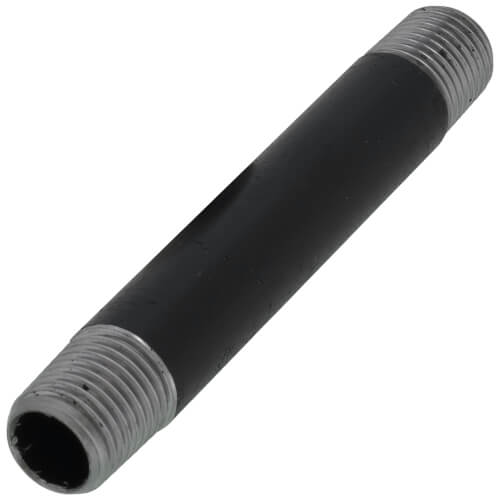 Main product image of 1/4" x 3-1/2" Black Nipple