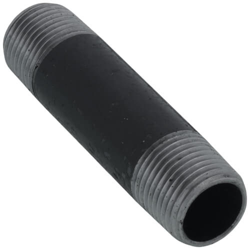 Main product image of 3/8" x 2-1/2" Black Nipple