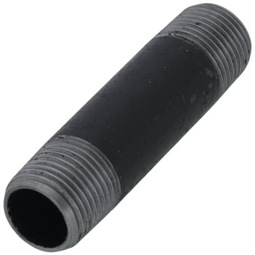 Main product image of 3/8" x 2-1/2" Black Nipple