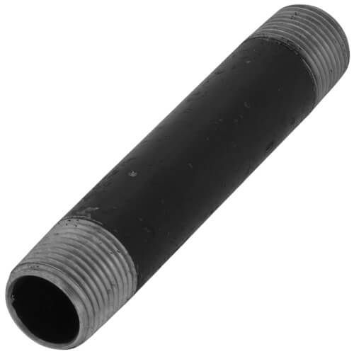 Main product image of 3/8" x 3-1/2" Black Nipple