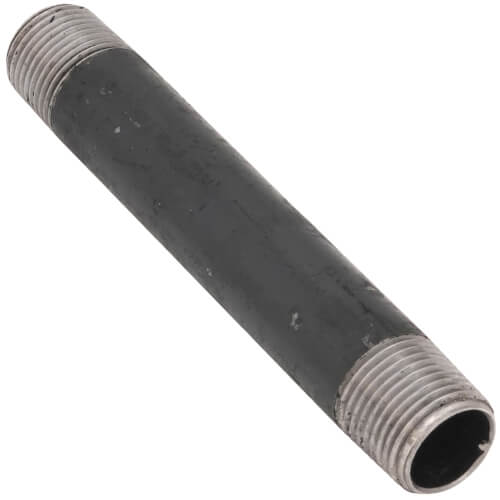 Main product image of 3/8" x 4" Black Nipple