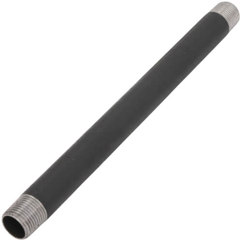 Main product image of 3/8" x 8" Black Nipple
