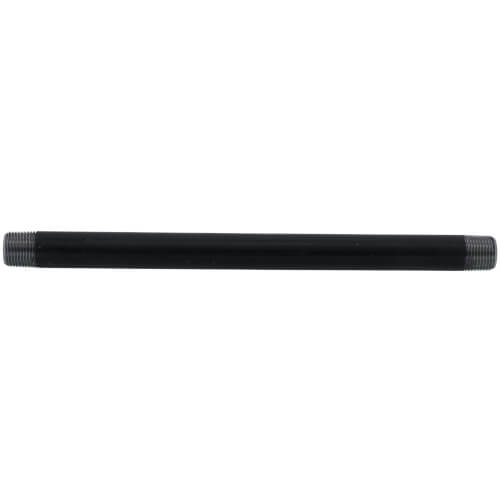 Main product image of 3/8" x 9" Black Nipple