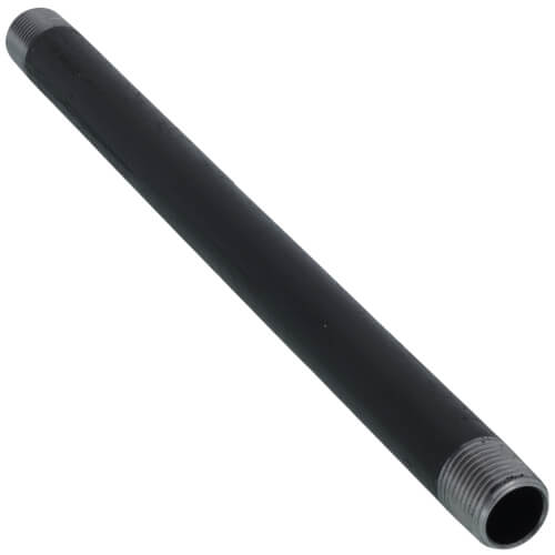 Main product image of 3/8" x 9" Black Nipple