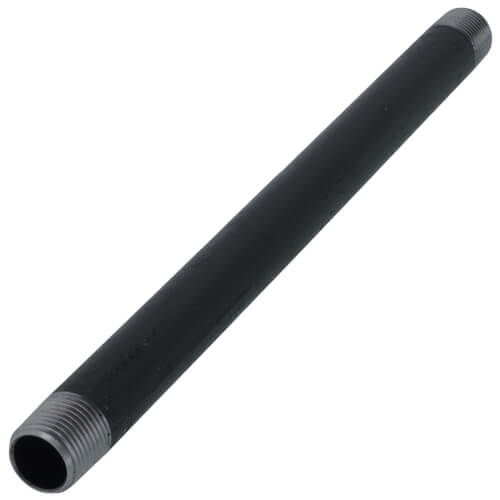 Main product image of 3/8" x 9" Black Nipple