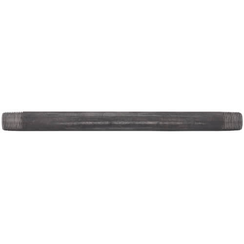 Main product image of 1/2" x 10" Black Nipple