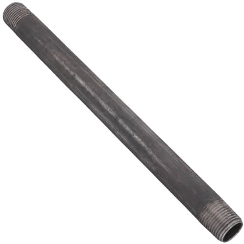Main product image of 1/2" x 10" Black Nipple